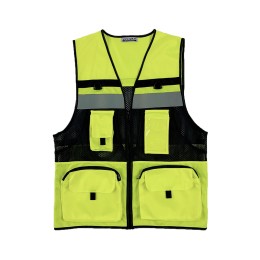 Design Multi-pocket Vest Jacket Custom Partial Mesh Design Vest Jacket Reflective Vest Road Administration Work Clothes Traffic Order Maintenance Reflective Vest Supplier   Business card ID holder  SKVT032 Design Multi-pocket Vest Jacket Custom Partial Mesh Design Vest Jacket Reflective Vest Road Administration Work Clothes Traffic Order Maintenance Reflective Vest Supplier   Business card ID holder  SKVT032